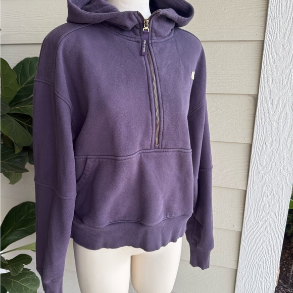 Women's Purple Peloton Hoodie Sweater - Picture 3 of 4